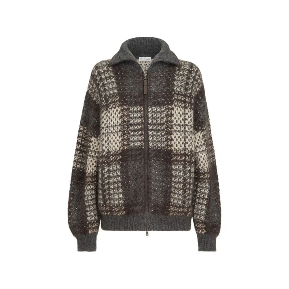 Brunello Cucinelli Grey Jackets - Oversized Jackets Women